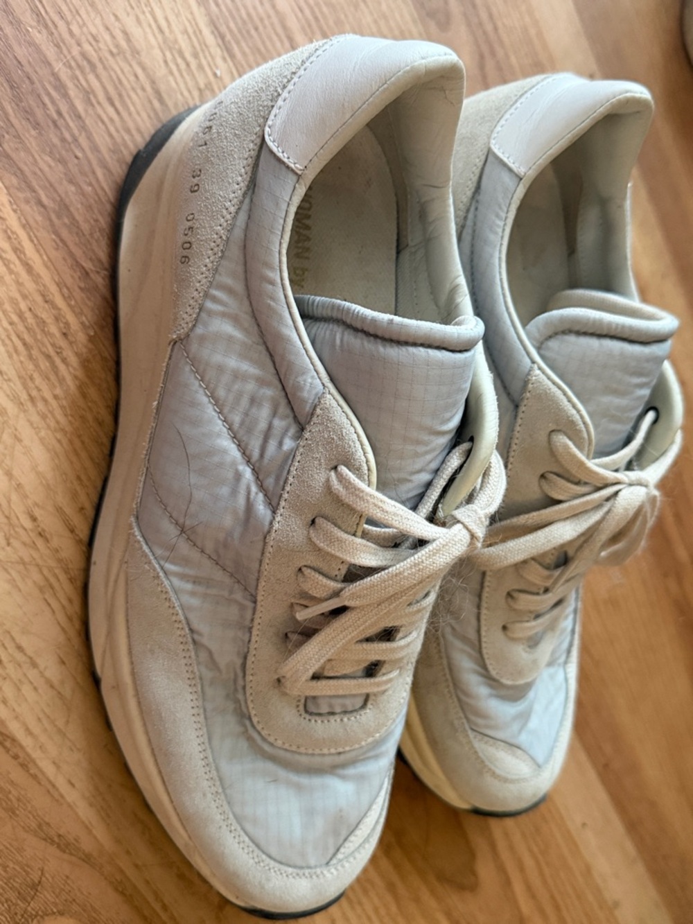 Women by common project track 80 sneakers size 39, 8.5